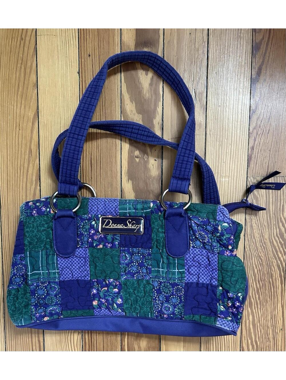 Vintage Donna Sharp Quilted Patchwork Purse